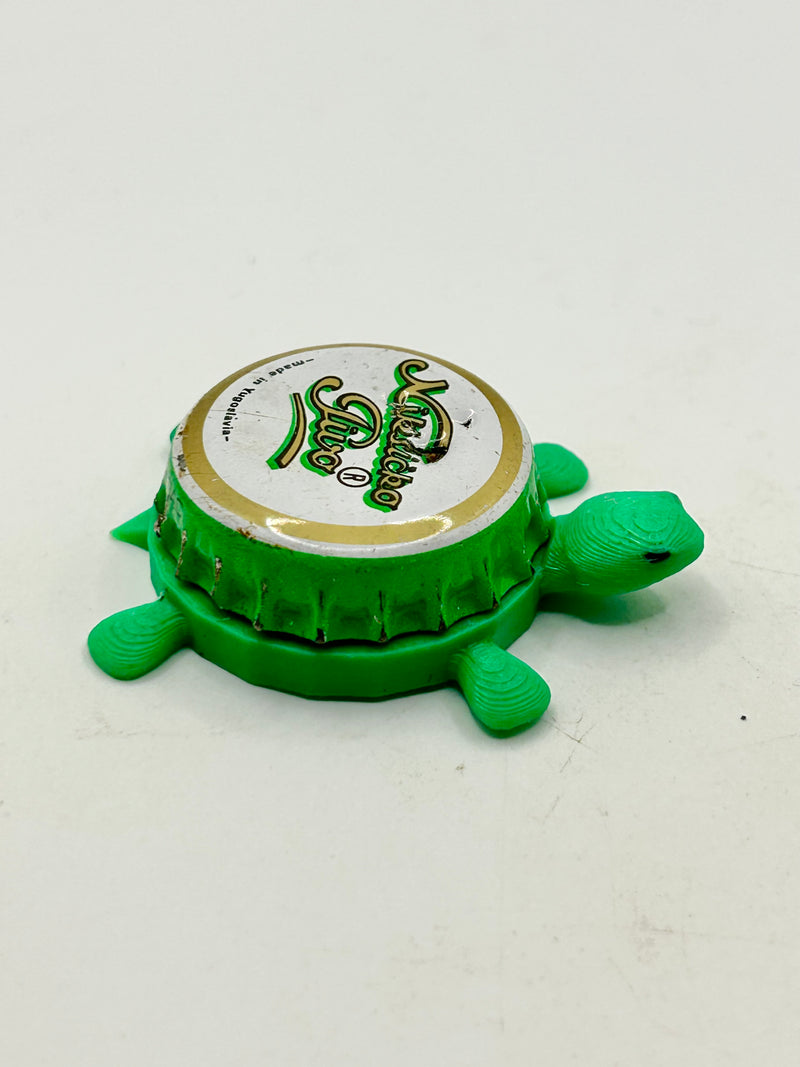 Niksicko Pivo (Yugoslavia) - Bottle Cap Magnet Turtle (Copy) Shell Shocked Art