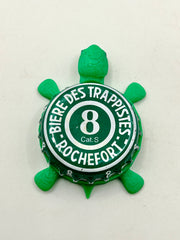Biere Des Trappistes 6 (Belgium) - Bottle Cap Magnet Turtle (Copy) Shell Shocked Art