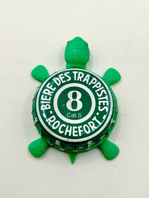 Biere Des Trappistes 6 (Belgium) - Bottle Cap Magnet Turtle (Copy) Shell Shocked Art