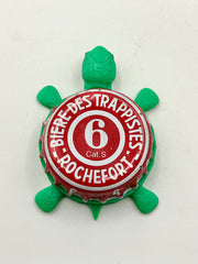 Biere Des Trappistes 6 (Belgium) - Bottle Cap Magnet Turtle (Copy) Shell Shocked Art