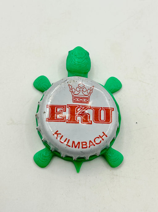 EKU Kulmbach (Germany) - Bottle Cap Magnet Turtle (Copy) Shell Shocked Art