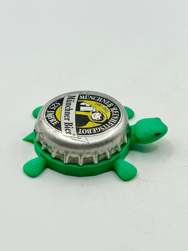 Dortmunder Union (Germany) - Bottle Cap Magnet Turtle (Copy) Shell Shocked Art