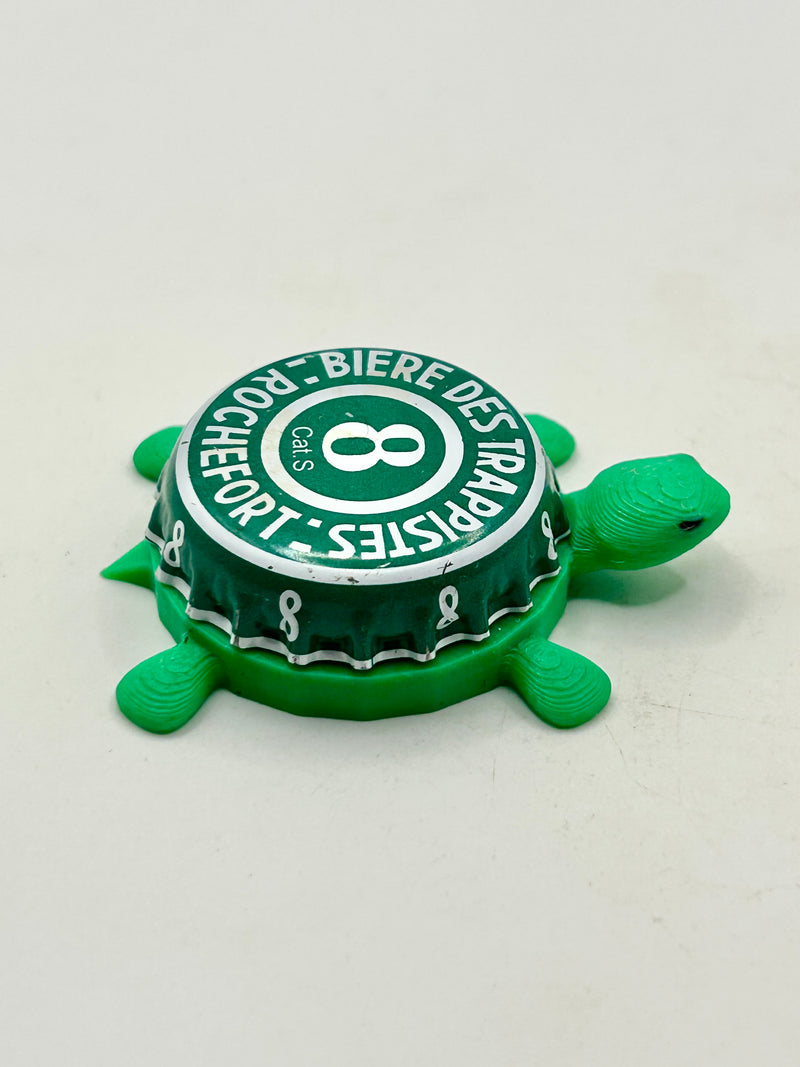 Biere Des Trappistes 6 (Belgium) - Bottle Cap Magnet Turtle (Copy) Shell Shocked Art